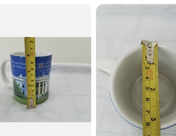 🆕 John F. Kennedy President Mug NWOT - Picture 7 of 7